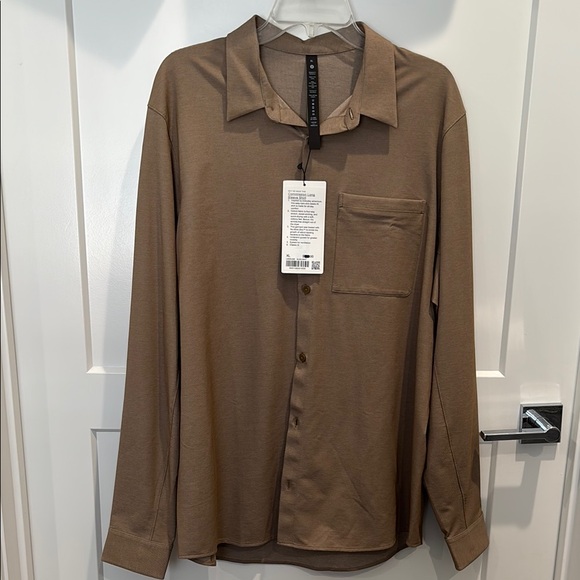 lululemon athletica Other - Lululemon Athletica Tan Long Sleeve Shirt
